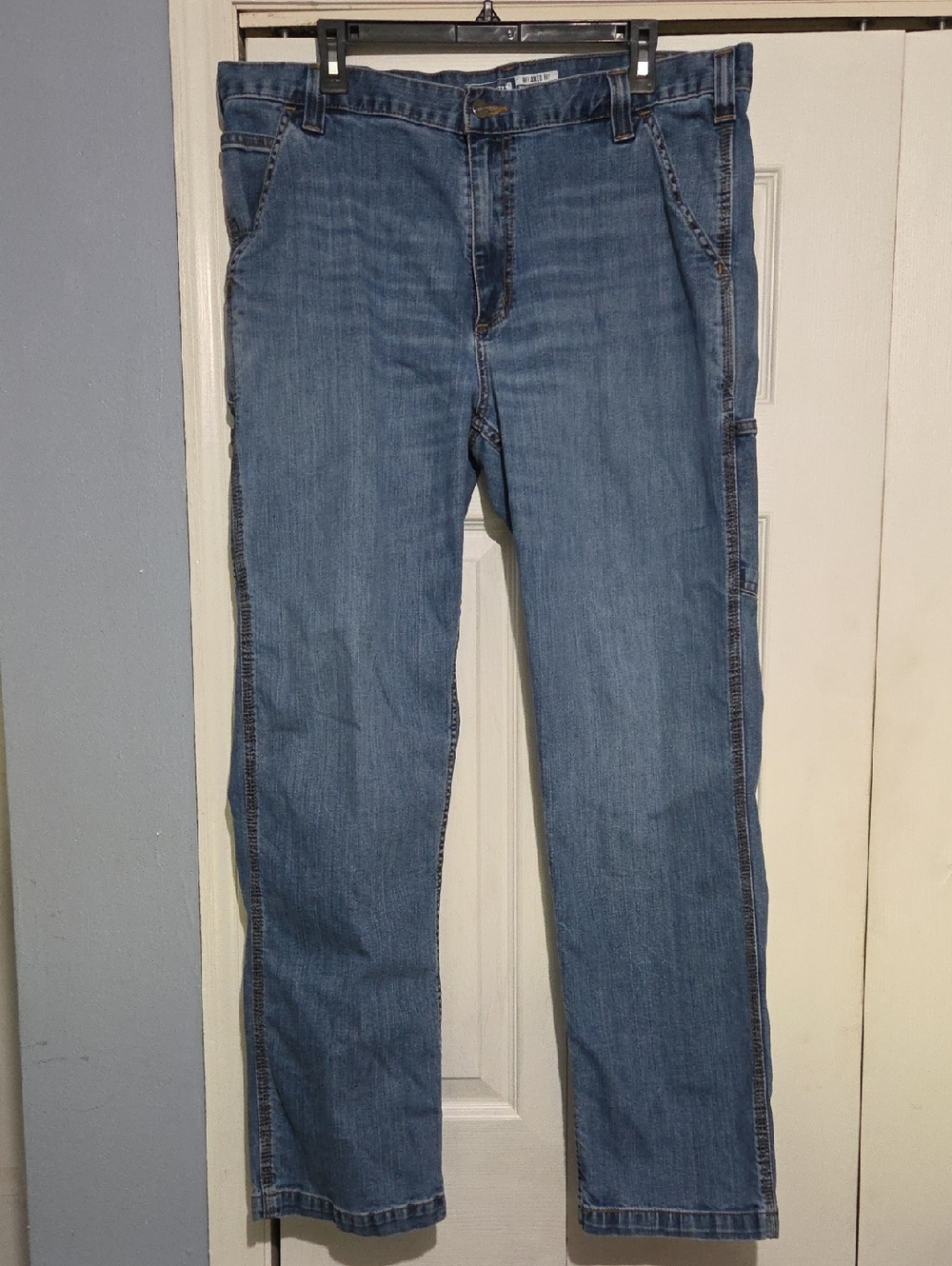 Carhartt Carpenter Relaxed Fit Jeans  Actual Measurements 38x 31